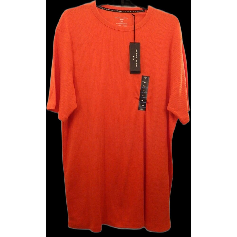 Shaquille O'Neal XLG Men's XLG Size 2-XLT TIGER LILLY Comfort T-shirt NWT